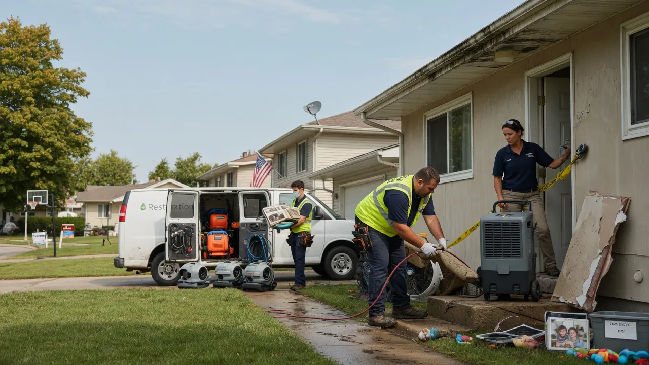 Water Damage Restoration in New Underwood, SD near me